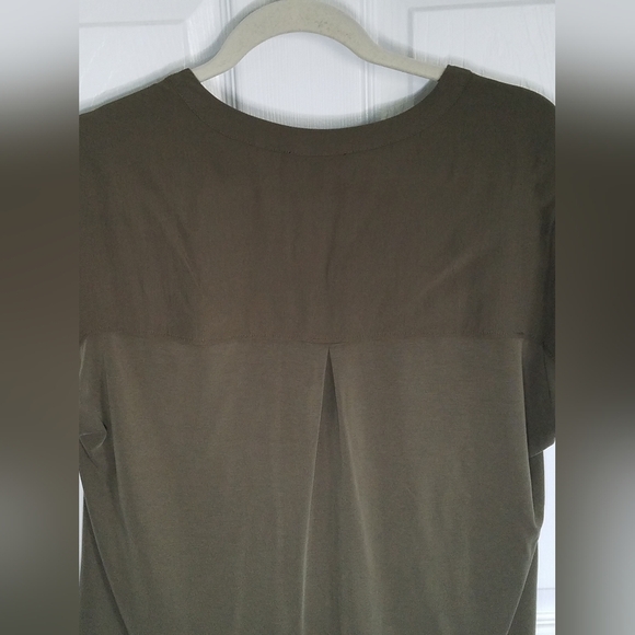 Chelse 28 Ssleeveless Top Modal Blend Olive Green Size Small - Picture 6 of 10
